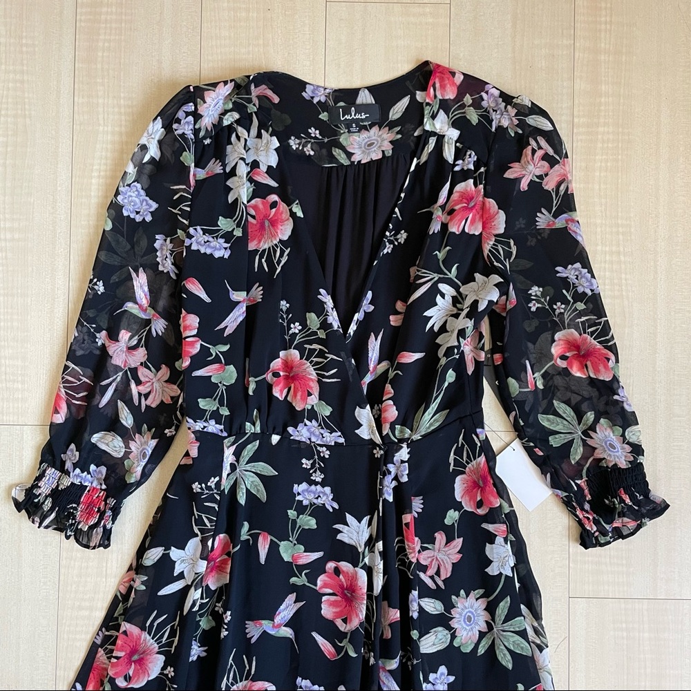 Floral maxi dress